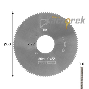 Frez 039 - T83 / SG3W - WIDIA